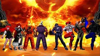 [KOF Mugen] DoomJoshuaBoy Team VS. TyeGuy MUGEN Team