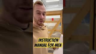 Found the instruction manual for men. #dadjokes #funny #shorts