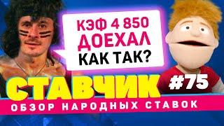СТАВЧИК #75 | Обзор народных ставок | Ставки, экспрессы, лайв 