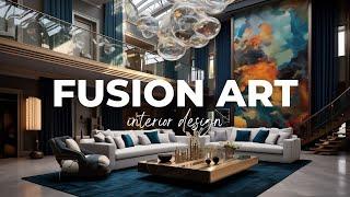 Modern Fusion Art Interior Design: The Evolution Beyond Borders