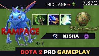  Nisha - Puck mid RAMPAGE vs Viper | The International 2024 - Dota 2 Pro Gameplay Full Game [7.37c]