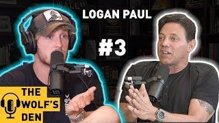 Do it different with Logan Paul - The Wolf's Den Podcast #3 with Jordan Belfort