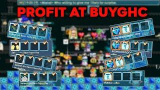 Profit at BUYGHC (Buy/sell golden items) Tons profit! | Growtopia