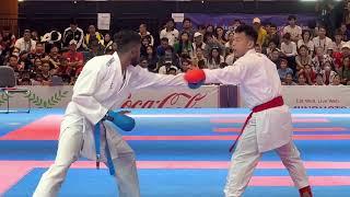 FINAL Ari Saputra (INA) Vs Hari Sankar Sureeya (MAS) - Sea Games 2023 Cambodia Karate