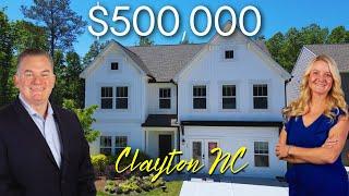 What kind of home can you get for $500,000 in Clayton NC