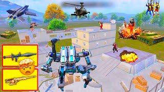 RPG-7 + AMR Destroy Fighter Jet | Jet VS Robot War in new PAYLOAD PUBG Mobile