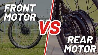 Before You Buy an eBike: Front Hub Motor vs Rear Hub Motors | Electric Bikes