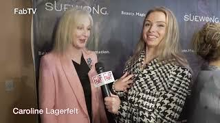 Caroline Lagerfelt Details Her Career at "Sue Wong's Marrakech Palazzo Party"