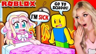 MY STRICT DAD WON'T LET ME SKIP SCHOOL! (*NEED MORE HEAT ROBLOX*)