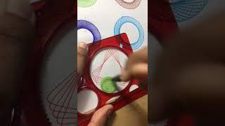 Satisfying Geometric shapes | Simple Spirograph design #shorts #trending