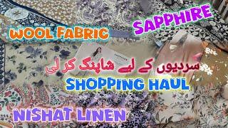 Sapphire Nishat & Local Market Shopping Haul  || Winter Shopping Haul #WiterShoppingHaul #Sapphire