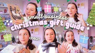 Small Business Christmas Gift Guide 2024  affordable gift ideas & stocking fillers!