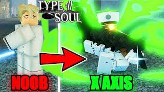 Going From Noob To VOLTSTANDING X-Axis Lille Barro In Type Soul...(Roblox)