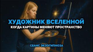 ХУДОЖНИК ВСЕЛЕННОЙ. КОГДА КАРТИНЫ МЕНЯЮТ ПРОСТРАНСТВО. Сеанс ЭКЗОГИПНОЗА