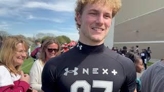 2025 Arkansas QB commit Grayson Wilson talks after Under Armour Next Camp