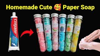 Homemade paper soap making kit/homemade paper soap/How to make paper soap/paper soap making/#soap