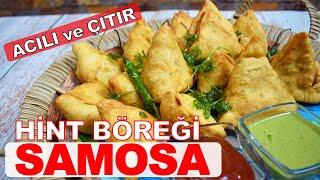 PATATESLİ SAMOSA / YAĞDA KIZARMIŞ HİNT BÖREĞİ