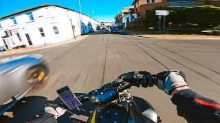 ROAD TRIPPIN' | Yamaha MT-07 Akrapovic & Quickshifter. [4K]