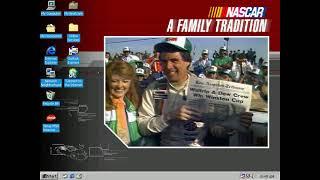 NASCAR: A Family Tradition Wallpapers on Windows 98 SE with Plus! 98 in Oracle VM VirtualBox