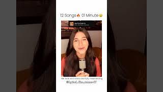 12 Songs In 1 Minute || Sai Godbole #arijitsingh #arijitsinghsongs #trending #sad #sadmashup #singer