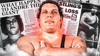 The Tragic WWE Story of Andre The Giant