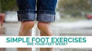 Simple Foot Exercises