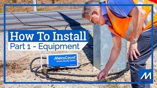 Traffic Counter Installation: Part 1 (Road Tube Equipment) | MetroCount