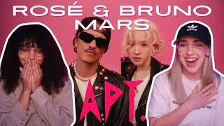 COUPLE REACTS TO ROSÉ & Bruno Mars - APT. (Official Music Video)