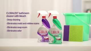 Try CLORALEN® Bathroom Cleaner with Bleach!