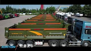 JUNTON Tipper  Semi Trailer exporting