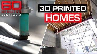 How 3D printing could revolutionise the construction industry | 60 Minutes Australia