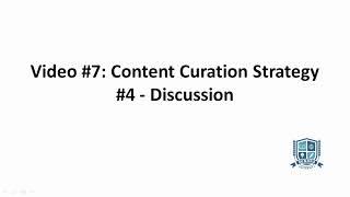 V7   Content Curation Strategy Discussion