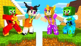 Zombie x Squid Game RICH vs POOR BATTLE - Minecraft Animation