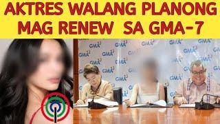 AKTRES WALA NG PLANONG MAG RENEW NG KONTRATA SA GMA NETWORK