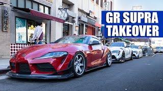 I SAW A REAL GT4 SUPRA! Toyota Gazoo Racing GT4 Pop Up