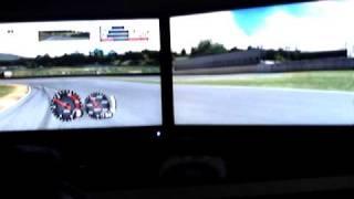 Forza 2 on 3iple screen