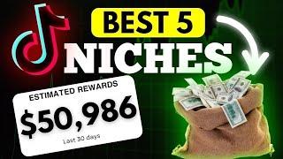 BEST 5 TikTok Niches In (2025) | Make Money Online with AI