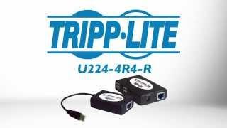 Tripp Lite 4-Port USB Extender Hub U224-4R4-R