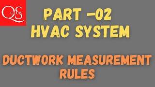 How to take off HVAC Duct measurements ? | POMI Standards | Part 2 - HVAC  measurement rule