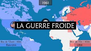 La guerre froide - Résumé sur carte