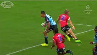 Israel Folau ankle breaker step