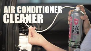 How To Use Flamingo AC Cleaner Car A/C Pro Air Conditioner Cleaner. AC Pro Original - 500ml