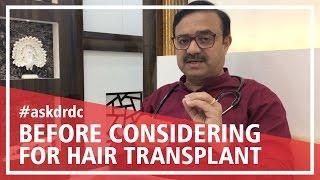 What should you know before considering Hair Transplant | HairMD, Pune.