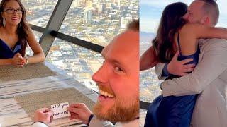 She Cried, And Then She Said Yes! (Magic Proposal)