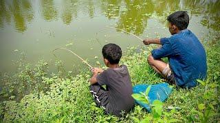 Amazing Hook Fishing ~ Traditional Hook Fishing  Village Daily Life (Part-735)