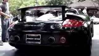 Porsche Carrera GT with Straight Pipes