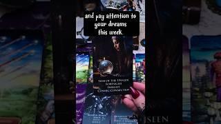 Pay attention to your dreams this week more than ever #tarot #tarotreading