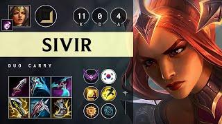 Sivir ADC vs Samira: Triple Kill, Legendary - KR Master Patch 14.18