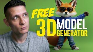 How to Create, Texture & Animate 3D Models with AI for FREE!