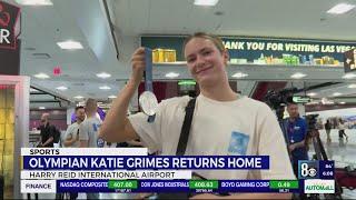 Olympian Katie Grimes returns to Las Vegas